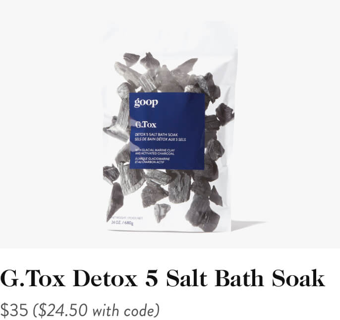 G.Tox Detox 5 Salt Bath Soak