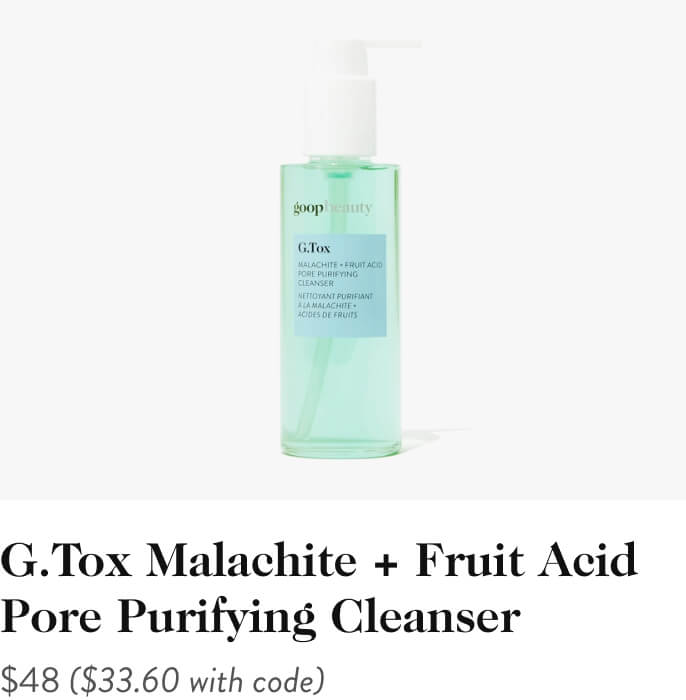 G.Tox Malachite + Fruit Acid Pore Purifying Cleanser