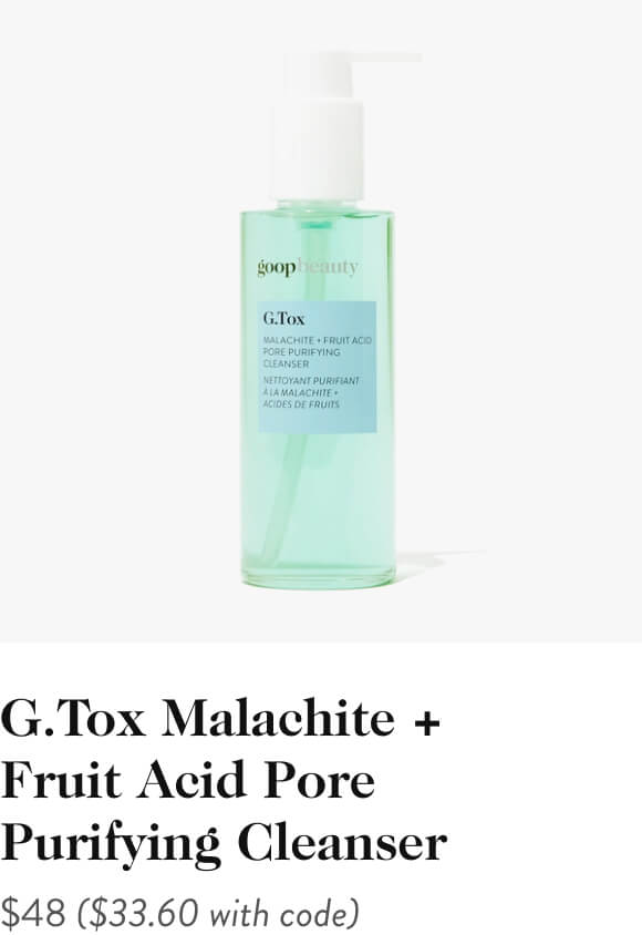 G.Tox Malachite + Fruit Acid Pore Purifying Cleanser