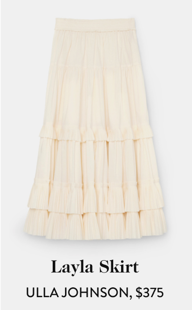 Layla Skirt ULLA JOHNSON, $375