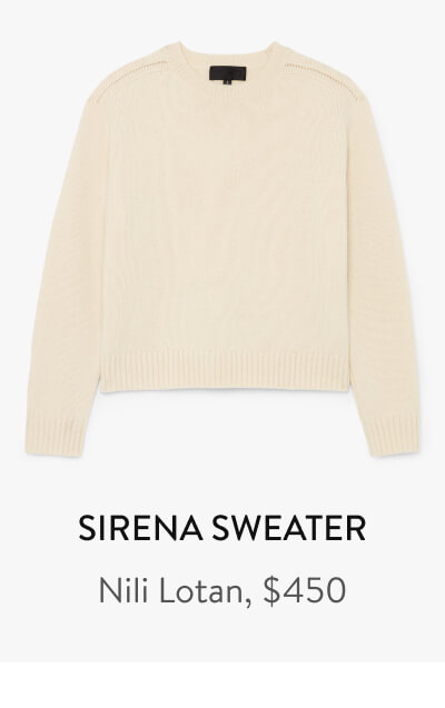 Sirena Sweater Nili Lotan, $450
