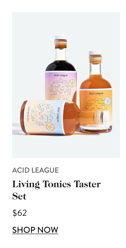 Acid League Living Tonics Taster Set $62 shop now