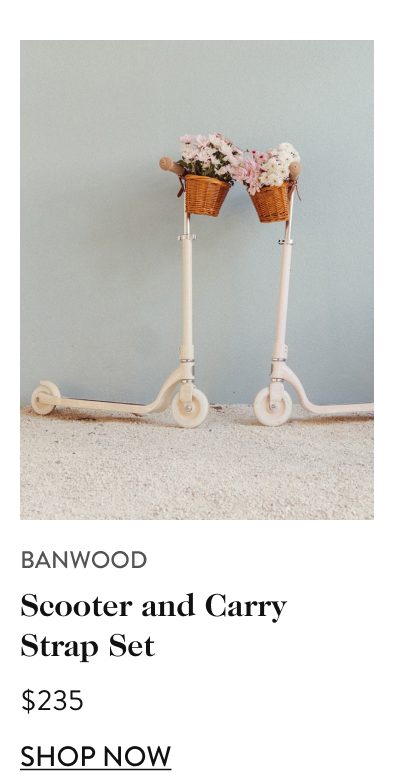 Banwood Scooter and Carry Strap Set $235 shop now