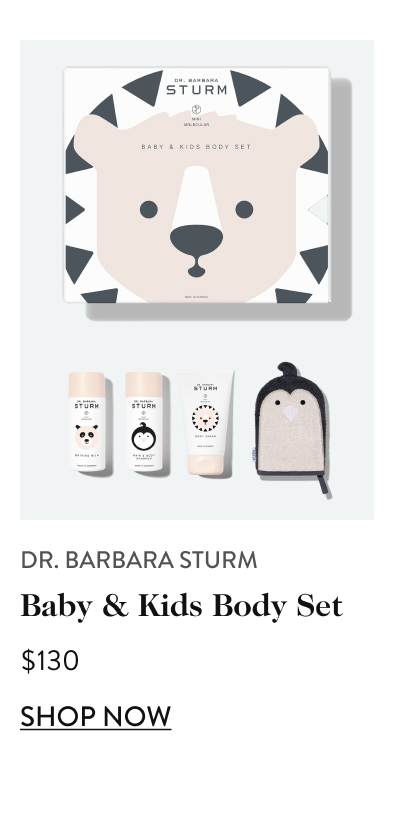 Dr. Barbara Sturm Baby & Kids Body Set $130 shop now