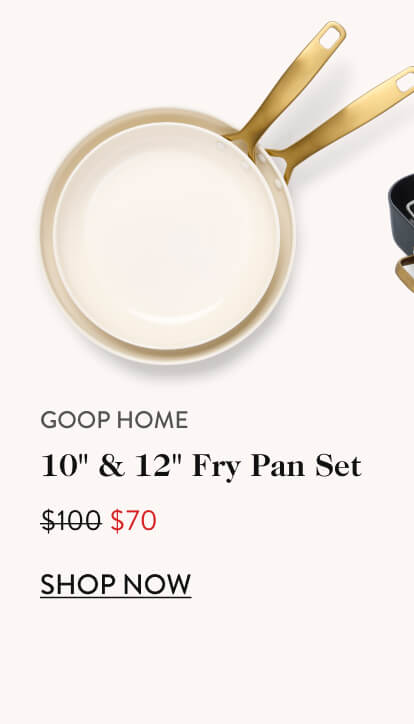 goop Home 10 & 12 Fry Pan Set