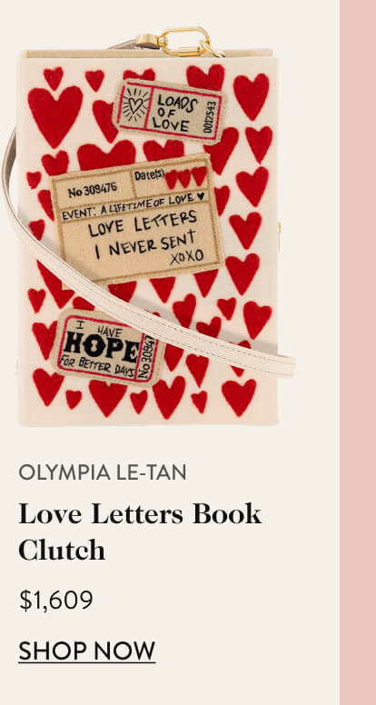 Love Letters Book Clutch