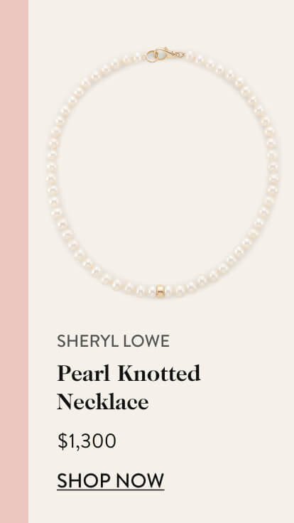 Pearl Knotted Necklace