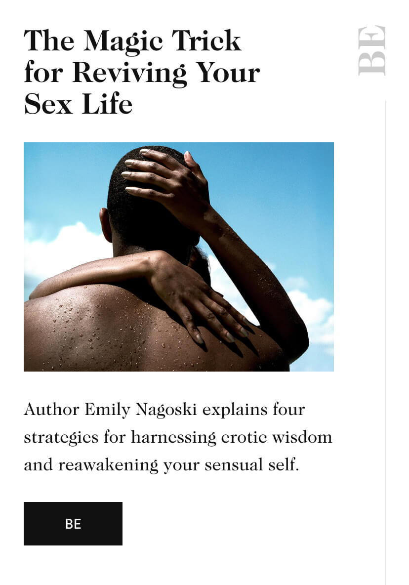 The Magic Trick for Reviving Your Sex Life