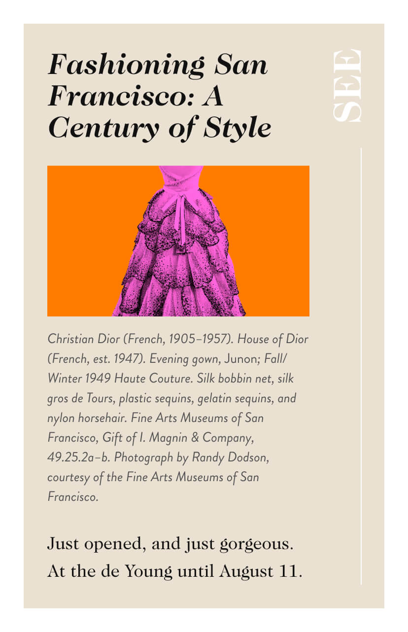 Fashioning San Francisco: A Century of Style