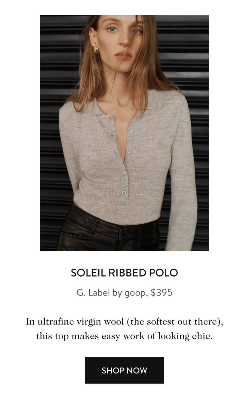 Soleil Ribbed Polo