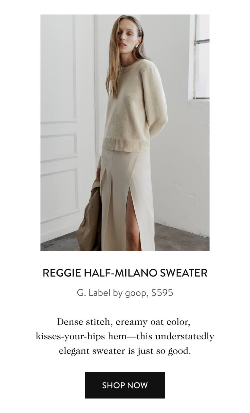 Reggie Half-Milona Sweater