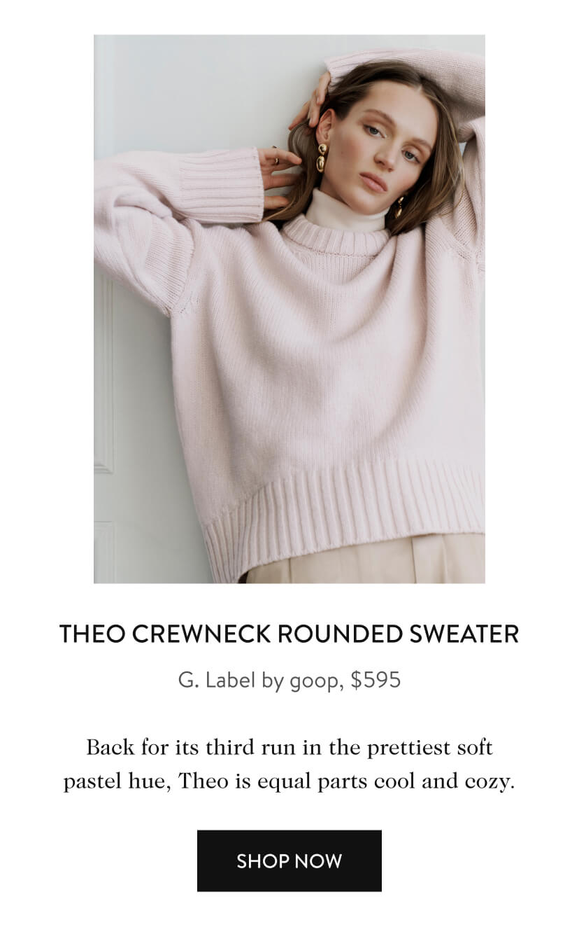 Theo Crewneck Rounded Sweater