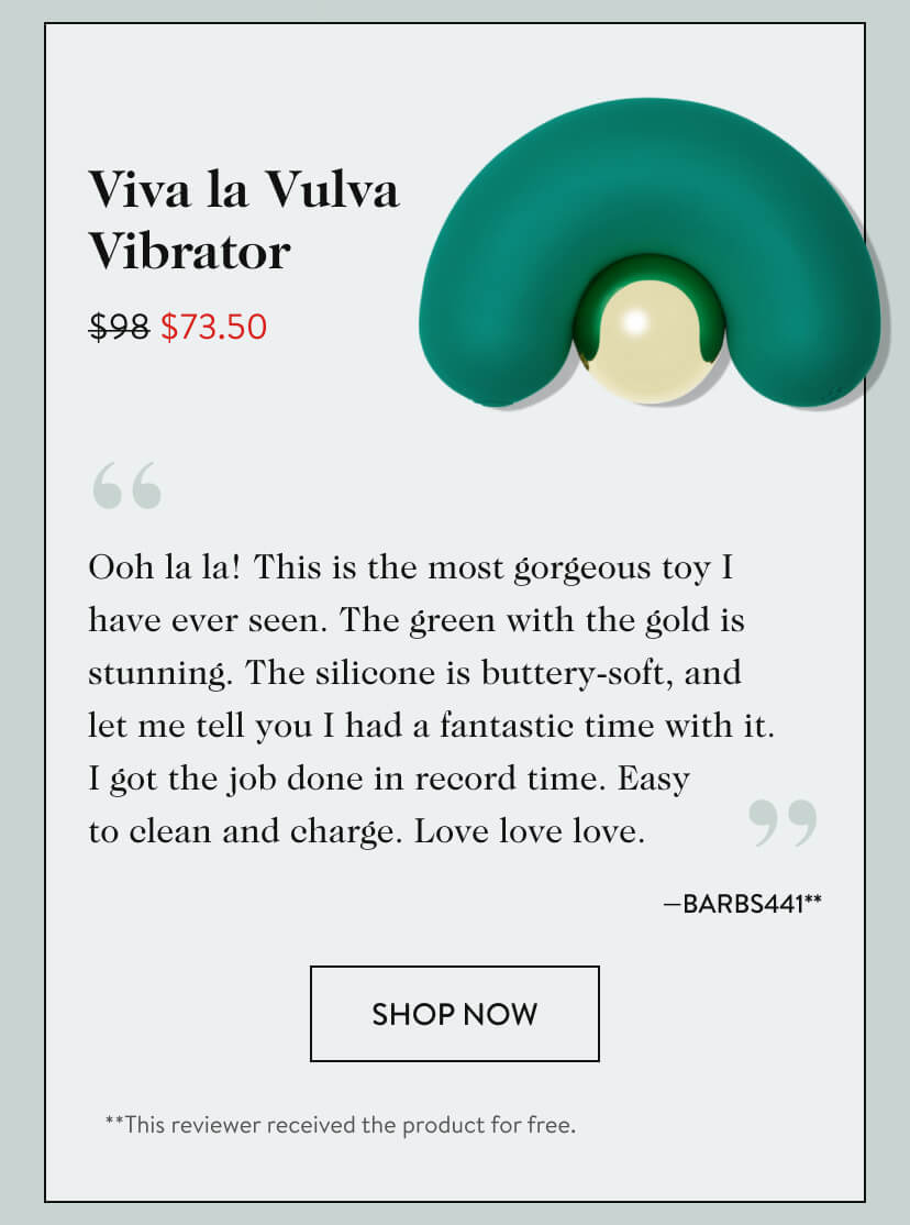 Viva la Vulva Vibrator