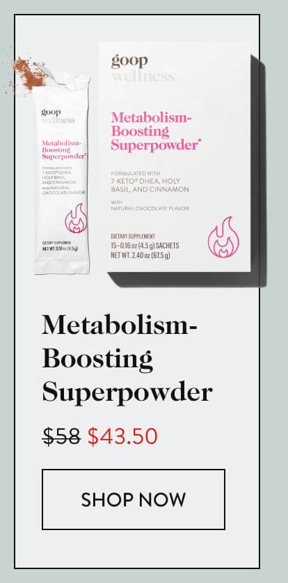 Metabolism-Boosting Superpowder