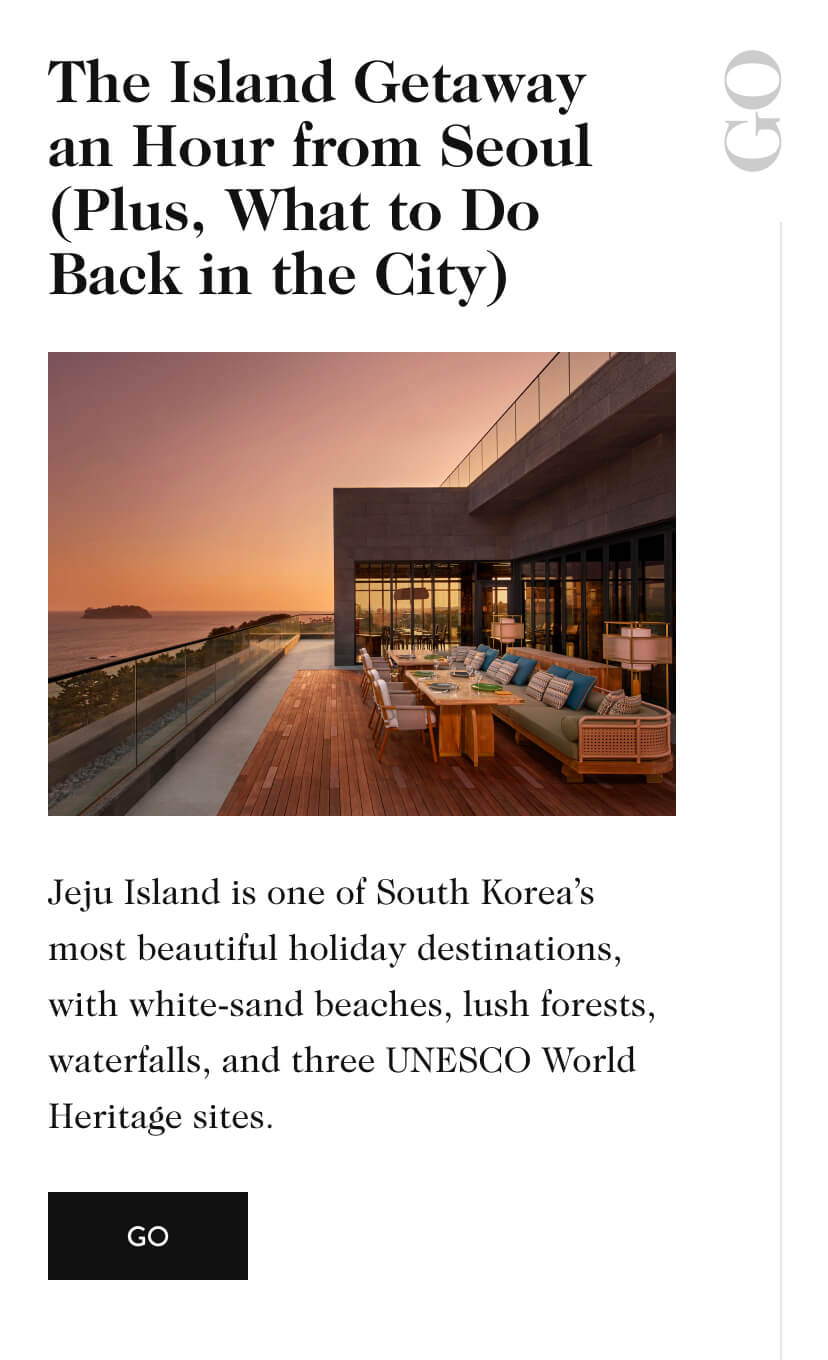 The Island Getaway an Hour from Seoul (Plus, What to Do Back in the City)