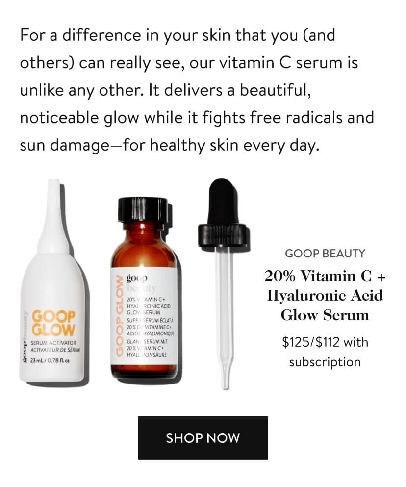 For a difference in your skin that you (and others) can really see, our vitamin C serum is unlike any other. It delivers a beautiful, noticeable glow while it fights free radicals and sun damage—for healthy skin every day. 