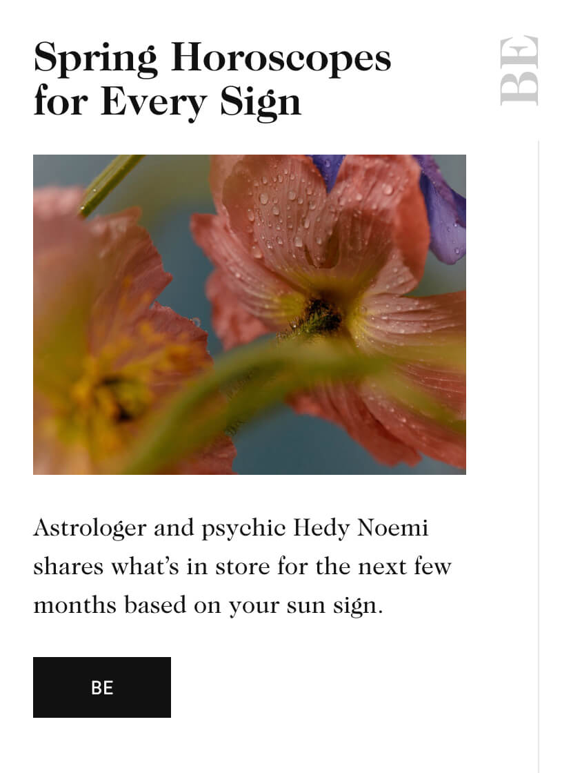 Spring Horoscopes for Every Sign