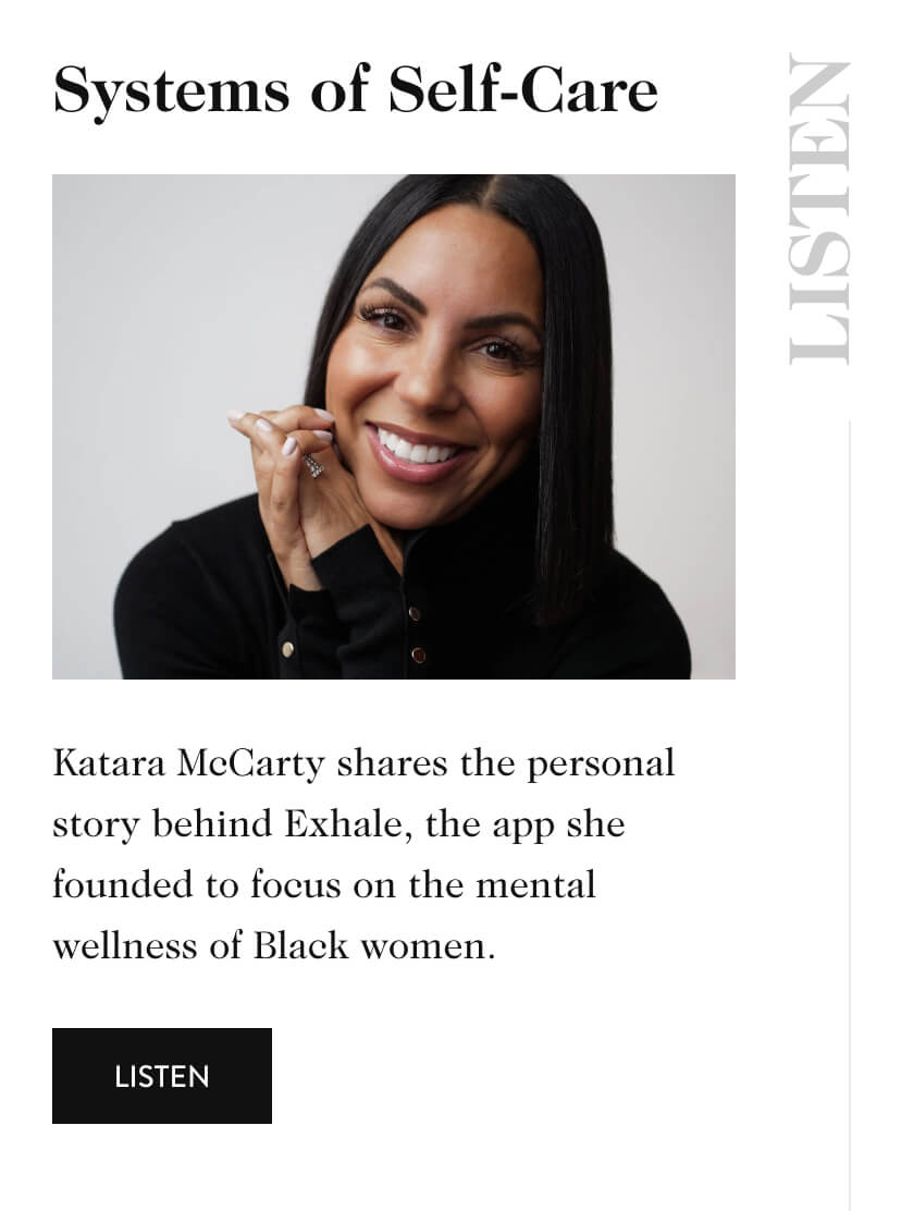 Systems of Self-Care
