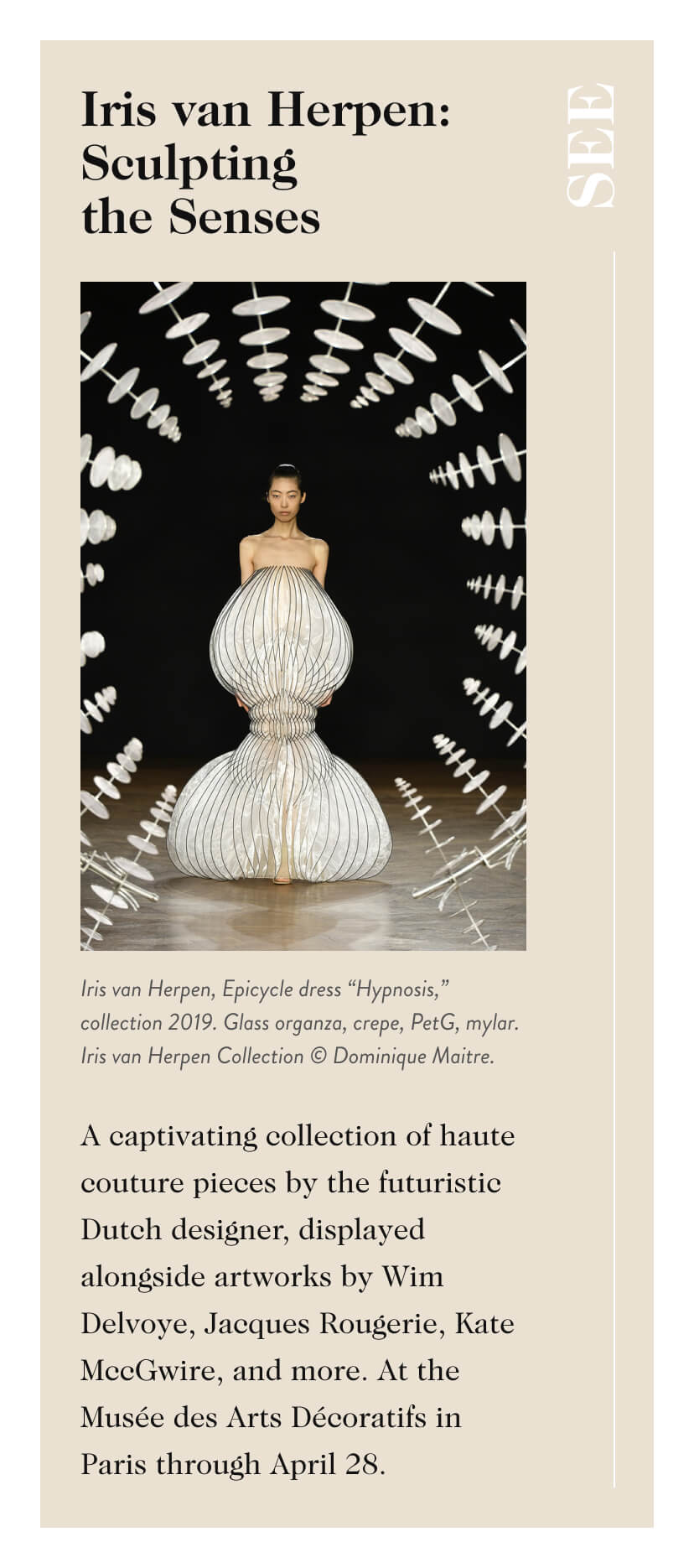 Iris van Herpen: Sculpting the Senses
