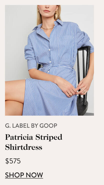 Patricia Striped Shirtdress