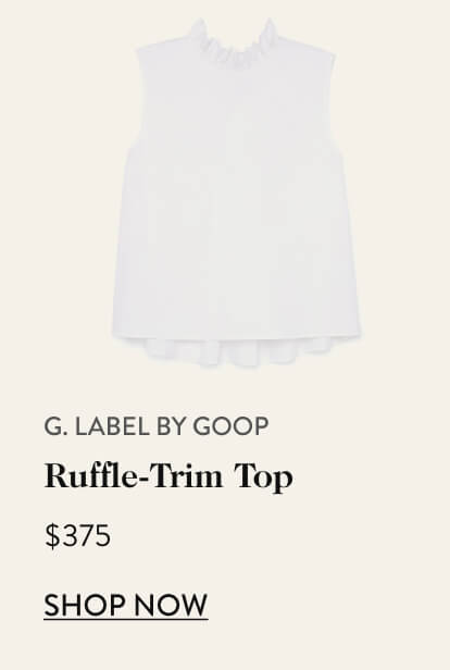 Ruffle-Trim Top