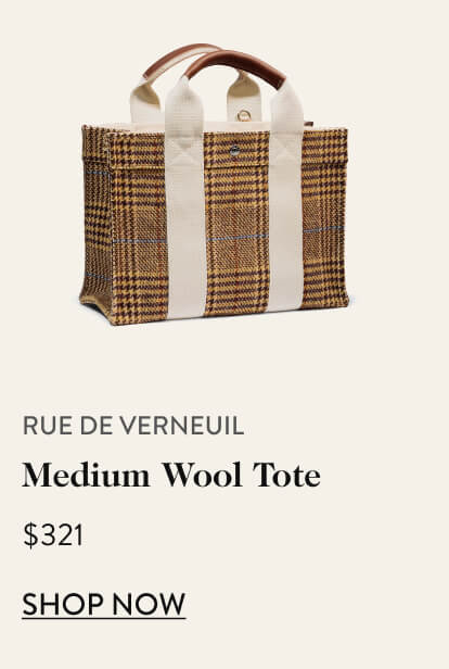 Medium Wool Tote