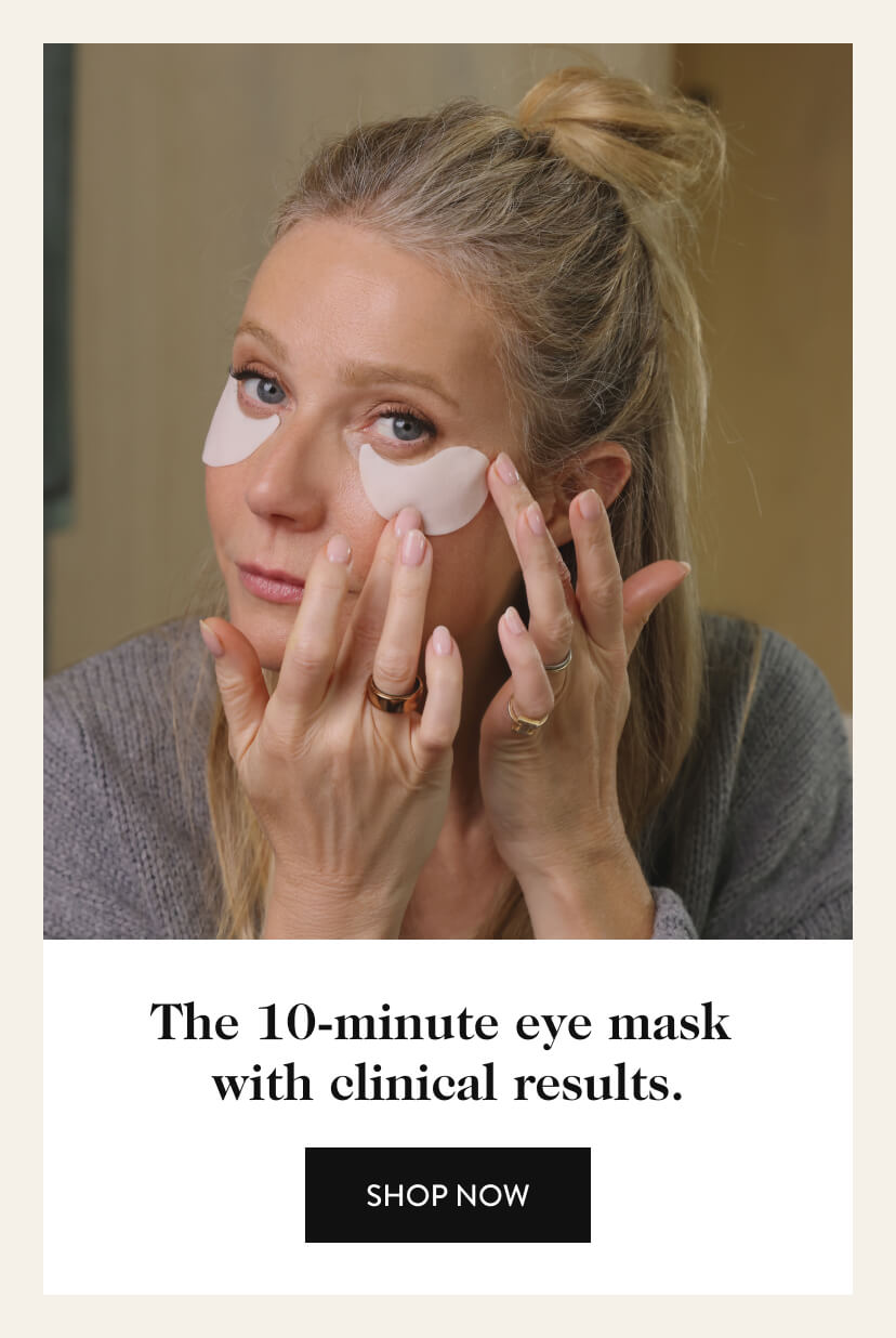 The 10-minute eye mask with clinical results. Shop now.