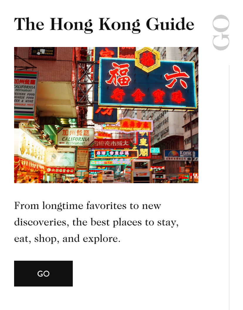 The Hong Kong Guide