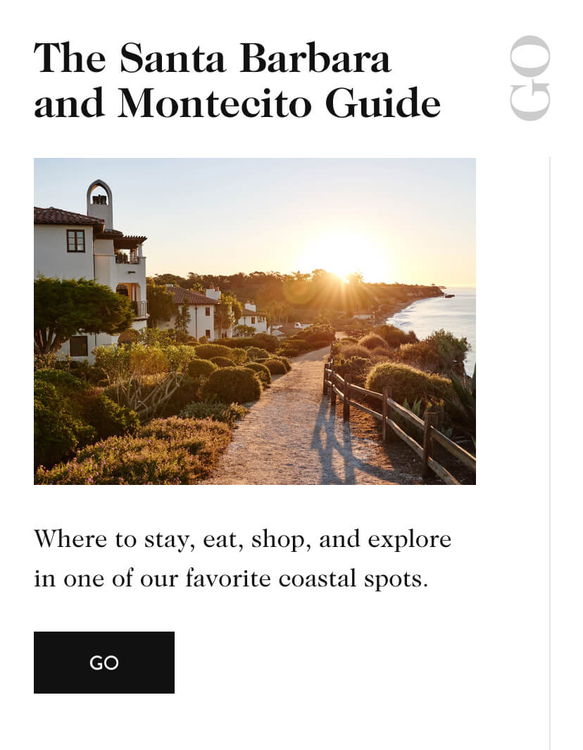 The Santa Barbara and Montecito Guide