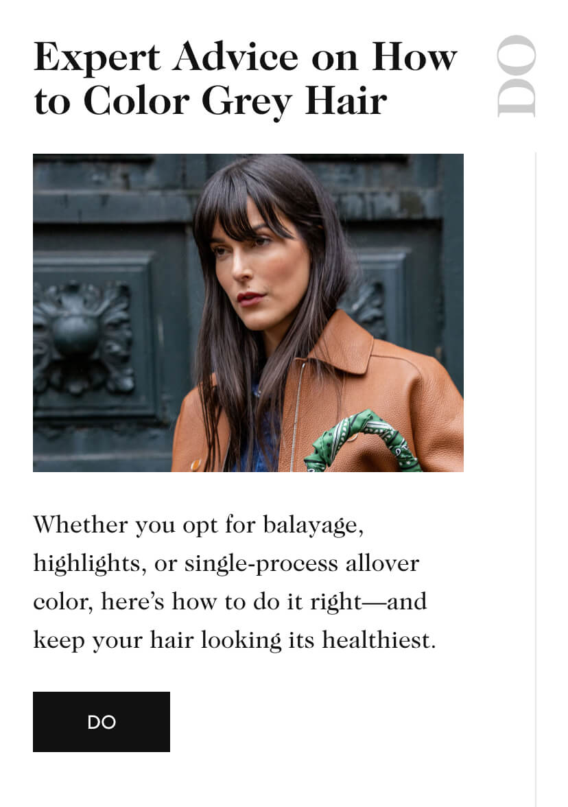 Expert Advice on How to Color Grey Hair