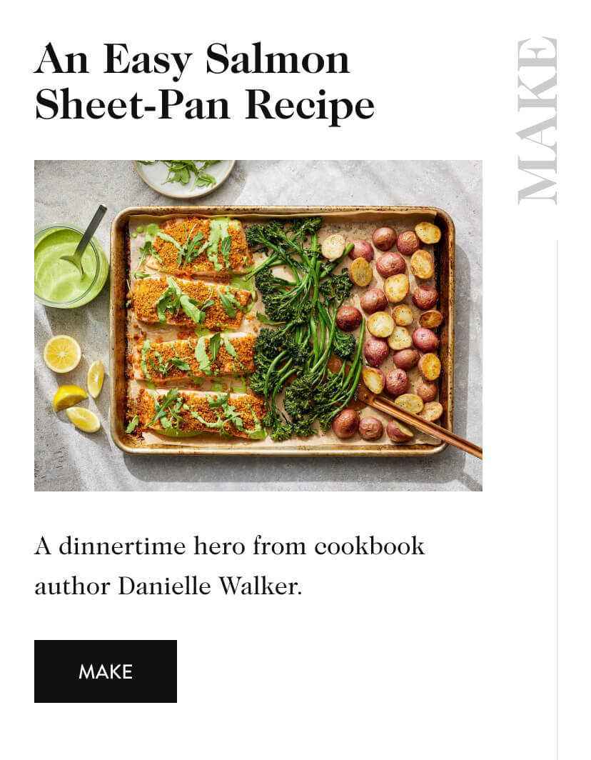 An Easy Salmon Sheet-Pan Recipe