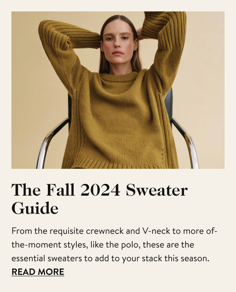 The Fall 2024 Sweater Guide