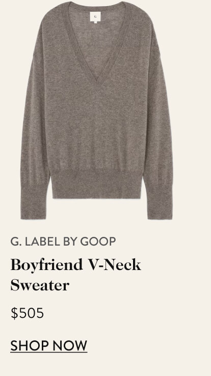 Boyfriend V-Neck Sweater