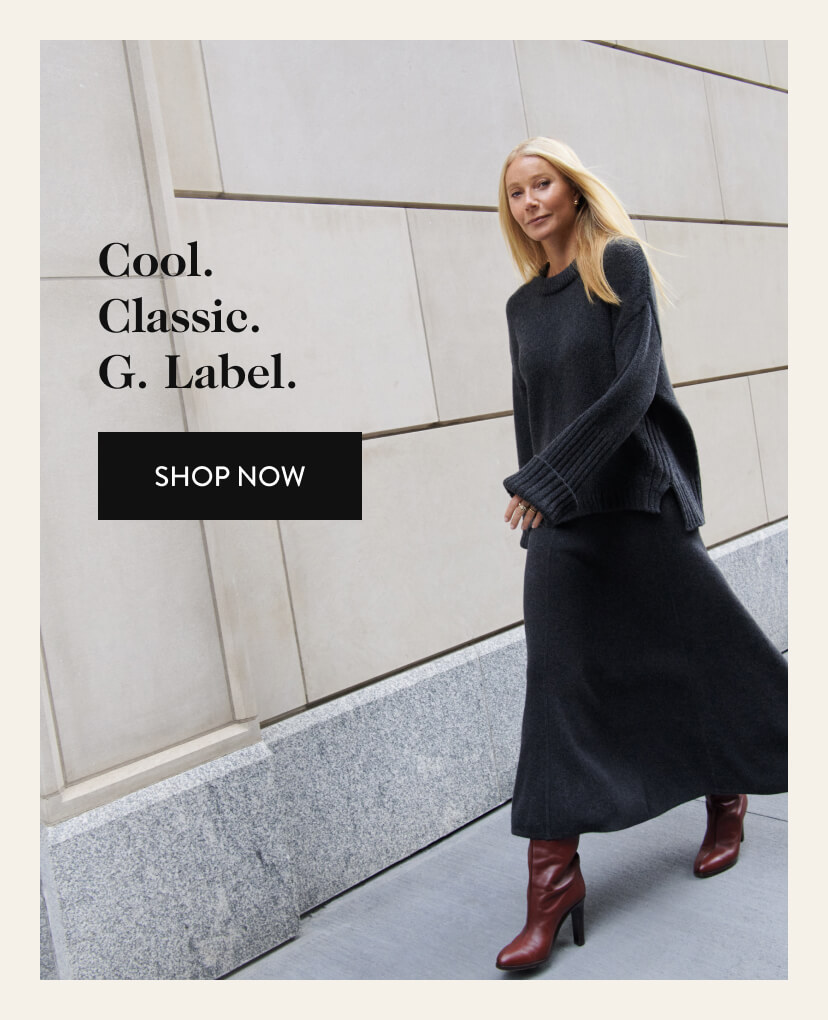 Cool. Classic. G. Label. Shop Now.