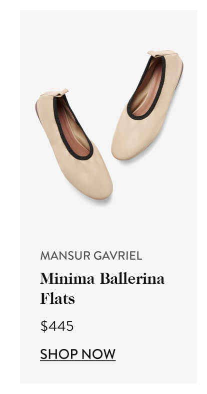 Mansur Gavriel, Minima Ballerina Flats 