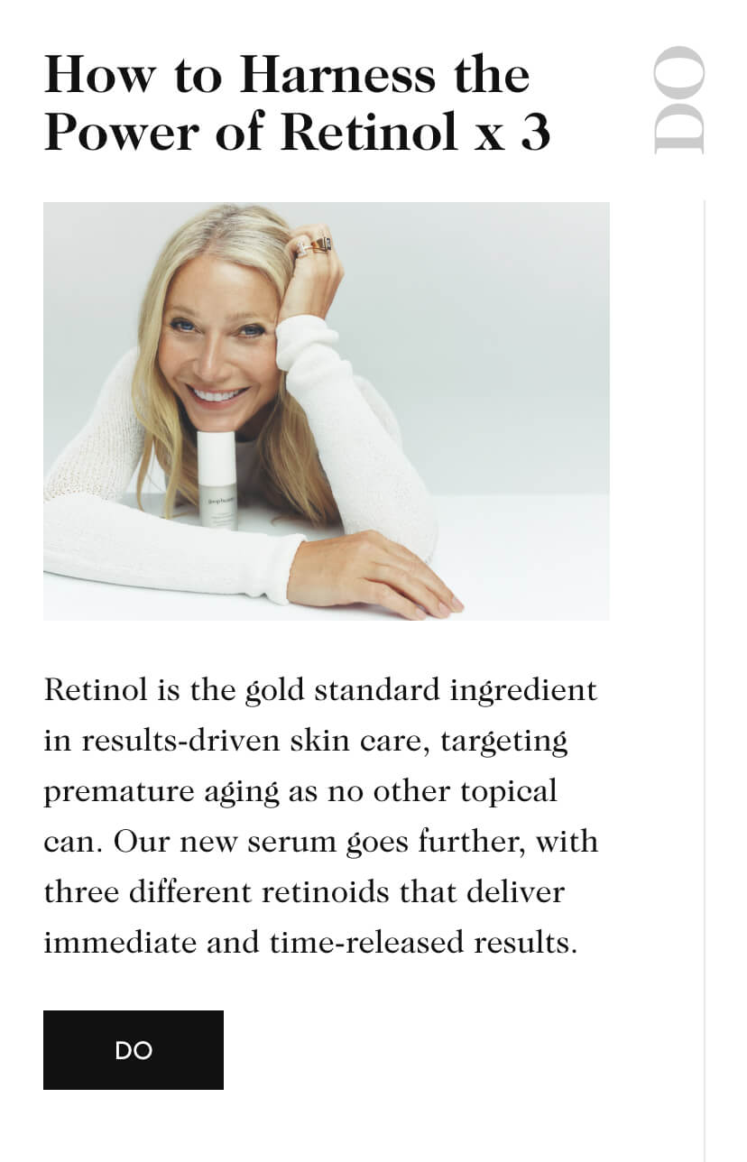 How to Harness the Power of Retinol x 3