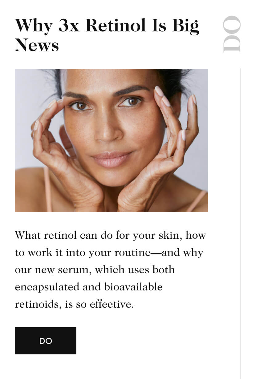 Why 3x Retinol Is Big News