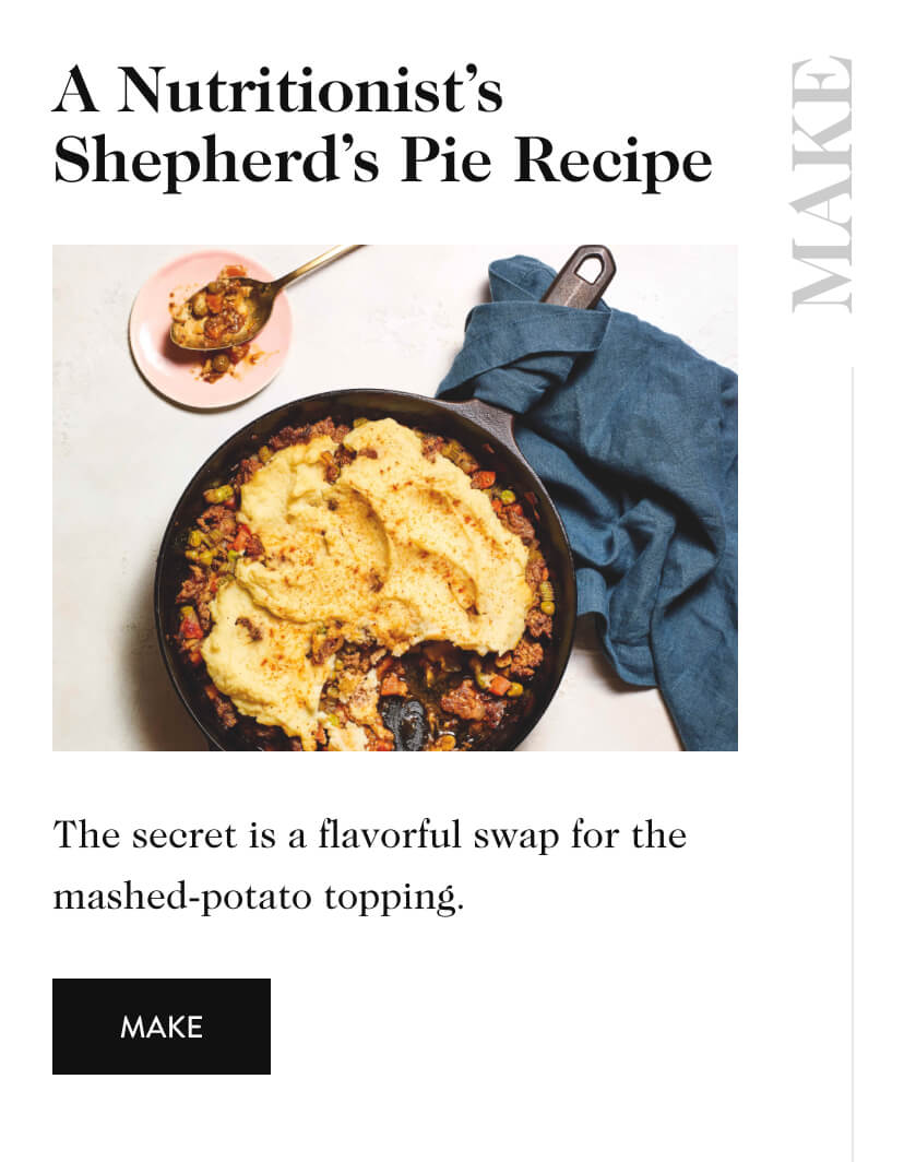 A Nutritionist's Shepherd's Pie Recipe