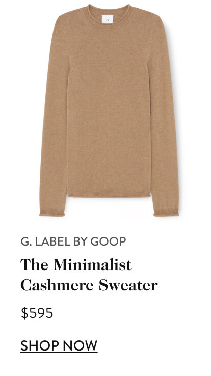 The Minimalist Cashmere Sweater