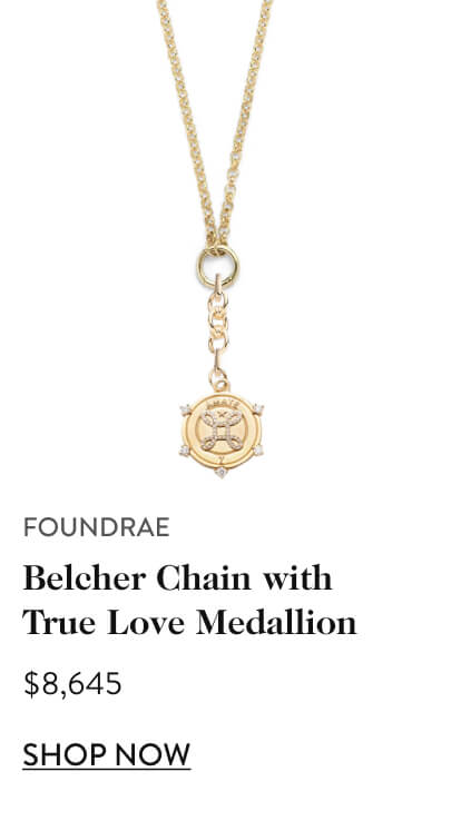 Belcher Chain with True Love Medallion