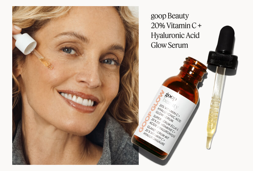 goop Beauty 20% Vitamin C+ Hyaluronic Acid Glow Serum