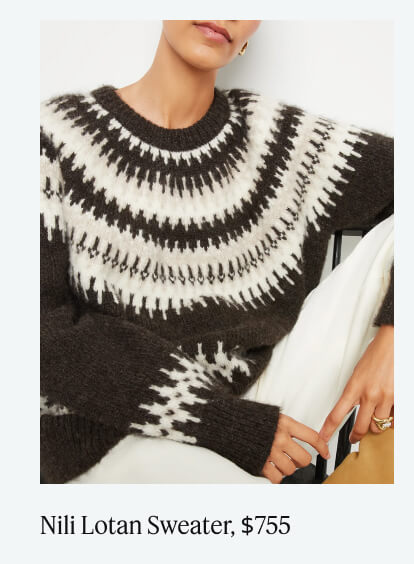 Nili Lotan Sweater, $755