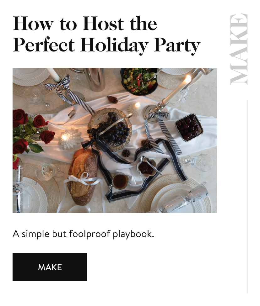 How to Host the Perfect Holiday Party