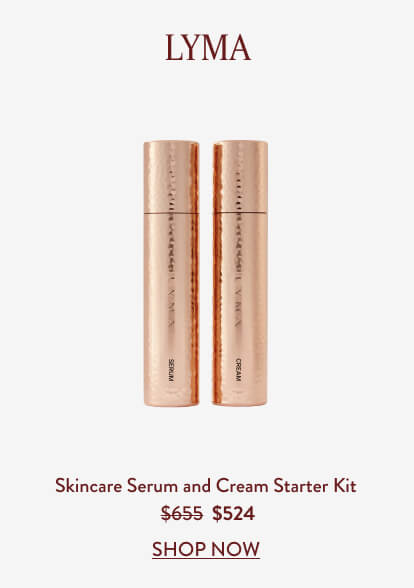 LYMA. Skincare Serum and Cream Starter Kit