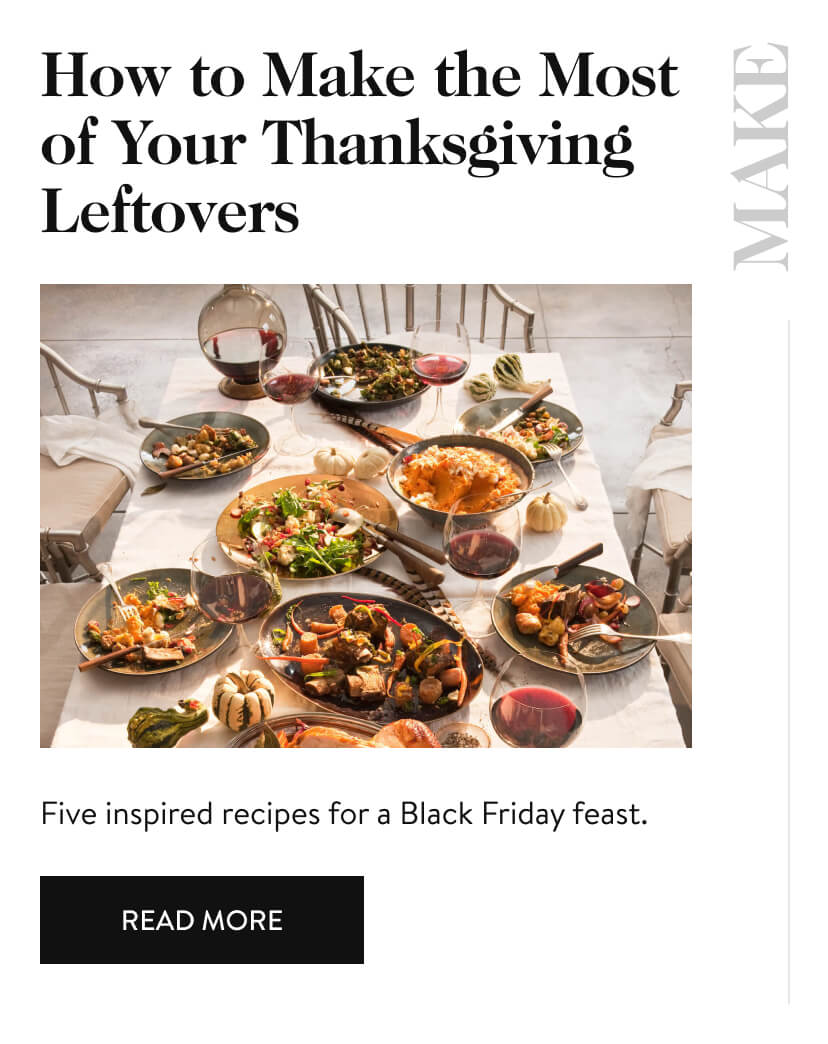 How to Make the Most of Your Thanksgiving Leftovers