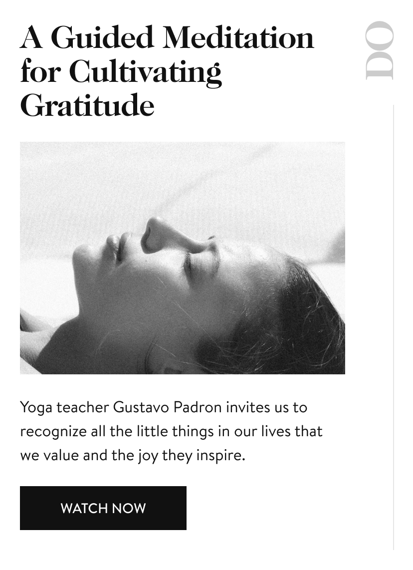 A Guide Meditation for Cultivating Gratitude