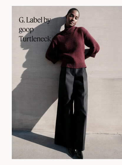 G. Label by goop Turtleneck