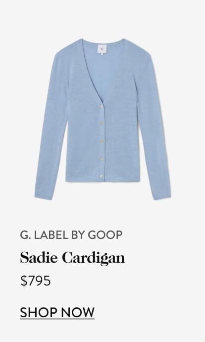 G. Label by goop Sadie Cardigan, $795