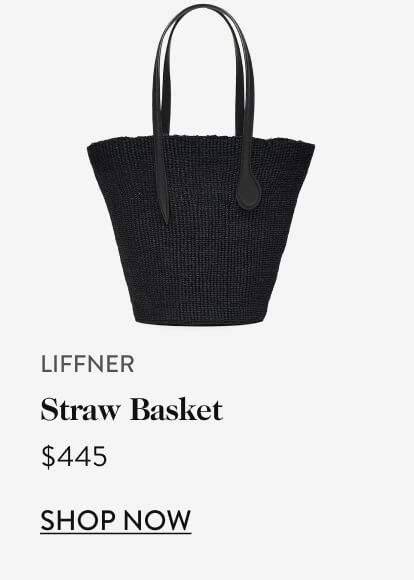 Liffner Straw Basket, $445