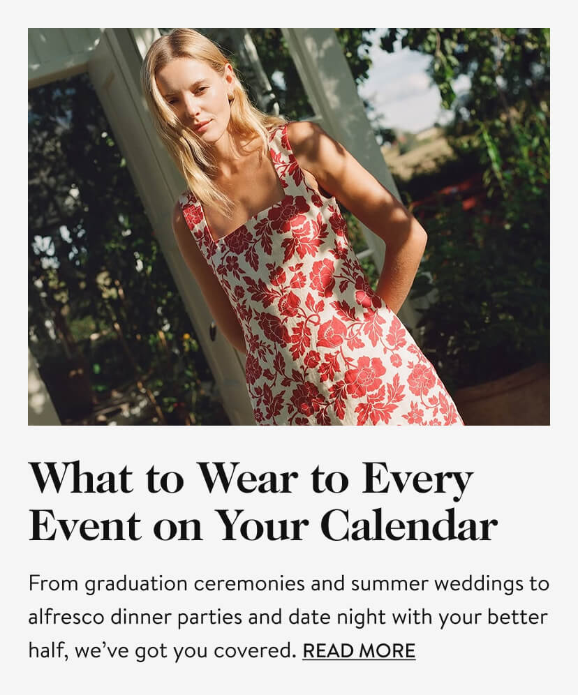 What to Wear to Every Event on Your Calendar